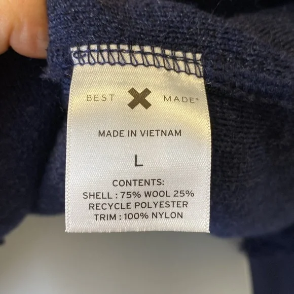 NWOT Best Made Co. Wool Sherpa Jacket - Picture 8 of 9